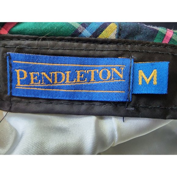 Vintage Plaid Newsboy Hat by Pendleton Size Medium - Picture 2 of 6